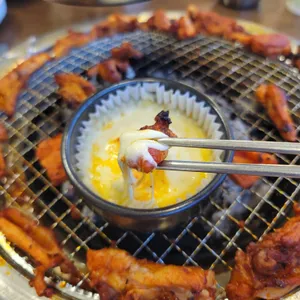 남이섬 안반지 닭갈비 사진