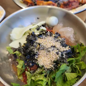남이섬 안반지 닭갈비 사진