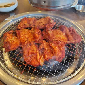 남이섬 안반지 닭갈비 사진