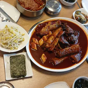 용대리 명태마을 사진
