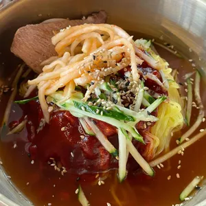치자밀면 사진