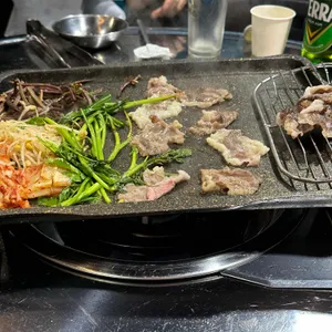 오미리 세겹살 사진