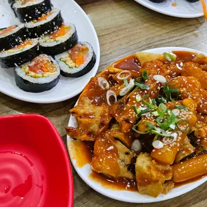 옛날 땡땡이 상추튀김 사진