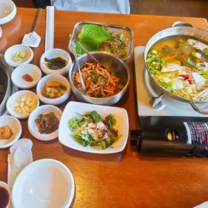 고기굽는남자 사진