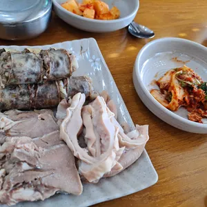 아바이순대 사진