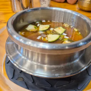 산아래 우렁쌈정식 사진