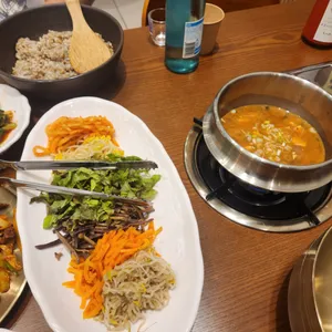 봄이보리밥 사진