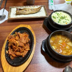 용문산보리밥 사진