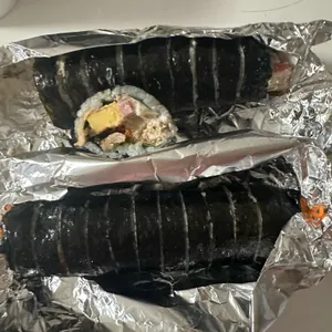 오렌지김밥 사진