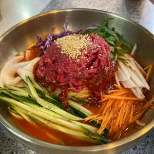 황남밀면 사진