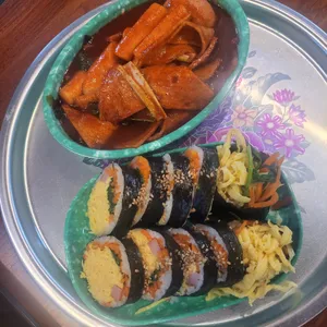시장김밥 사진