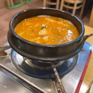 청국장과보리밥 사진