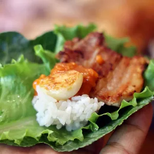 고백집 백반 삼겹살 사진