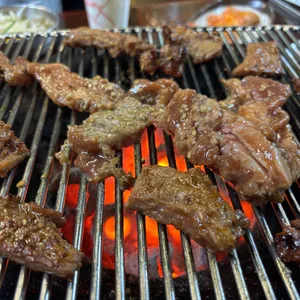 숯불돼지갈비 사진