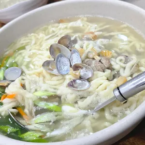 청정바지락칼국수 사진