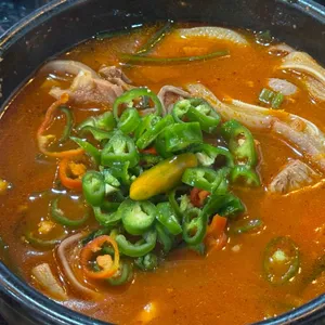 연탄곱창과 얼큰순대국 사진