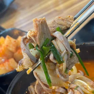 연탄곱창과 얼큰순대국 사진