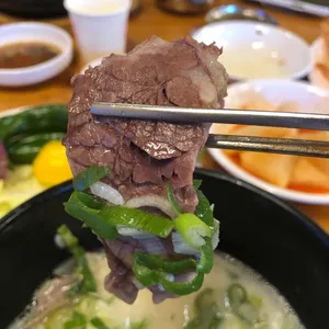나루터 가마솥 곰탕 사진