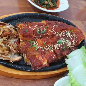 매운명태밥상 사진
