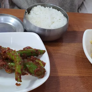 매운명태밥상 사진