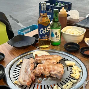 육각고기 사진