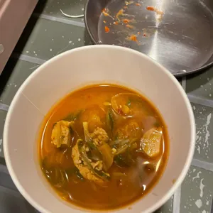 야자수캠핑바베큐 사진