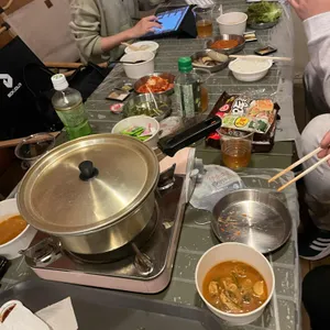야자수캠핑바베큐 사진