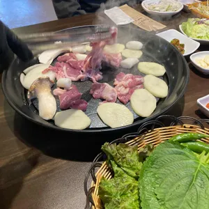 천하장사 사진