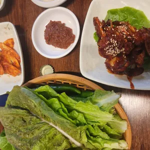 뜰에서화로구이 사진