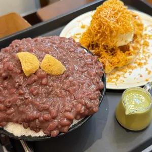 돼지팥빙수 키노앙 사진