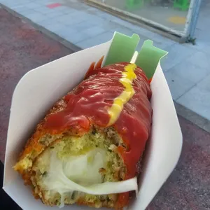 박사마을곰핫도그 사진