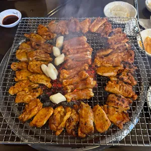 숯불에닭 사진