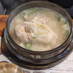 진 전복삼계탕 사진