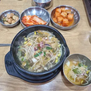 전주콩뿌리콩나물국밥 사진