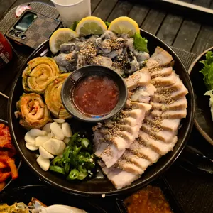 전통주바 선상 사진