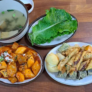 뽀빠이 상추튀김 사진
