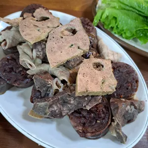 뽀빠이 상추튀김 사진