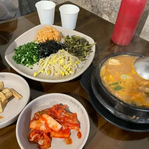 청국장밥 사진