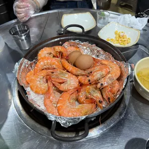 조개랑새우랑 사진