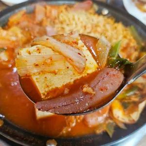 의정부부대찌개 왕돈까스 리뷰 사진