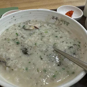 본 죽&비빔밥 사진