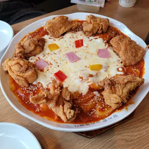 유자유 김치떡볶이 사진