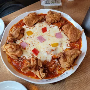 유자유 김치떡볶이 사진