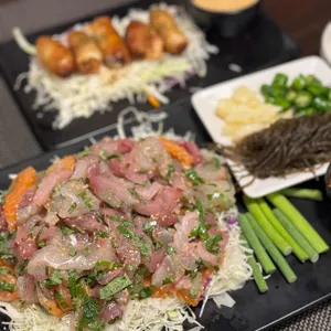 깻잎막회 사진