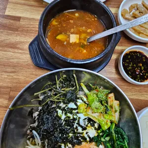 강원건강보리밥 사진