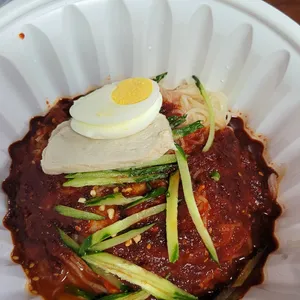 수정밀면 사진