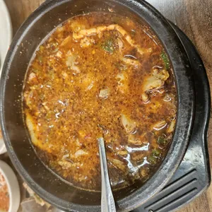 백암얼큰김치순대국 사진