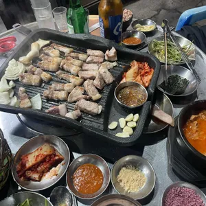 제주흑돼지소금구이 사진