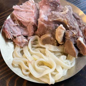 평이담백뼈칼국수 사진