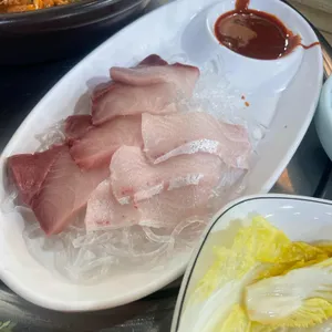 자유로 민물장어 웅어회 사진